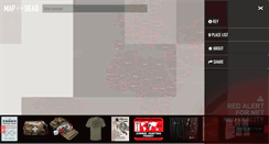 Desktop Screenshot of mapofthedead.com